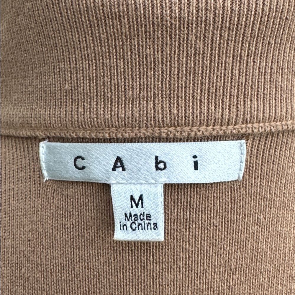 Cabi ‘French Trench’ sweater coat in Camel, size medium - Picture 6 of 8